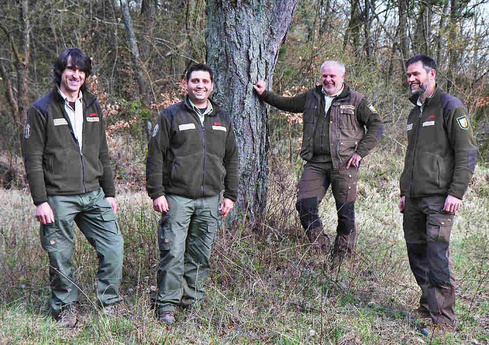 Vier hauptamtliche Ranger der Naturwacht Saarland betreuen die Naturschutzgebiete und Natura 2000-Gebiete im ganzen Saarland.