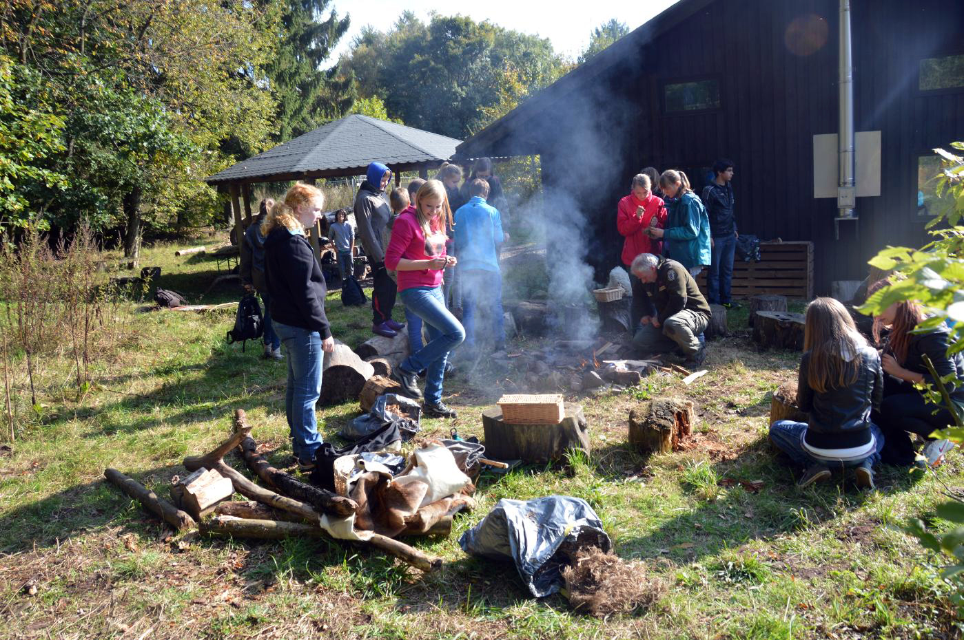 Wildniscamp für Kinder von 10 - 14 Jahren